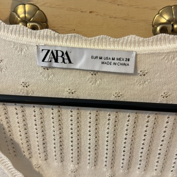 Zara Open Knit Top - Picture 7 of 9
